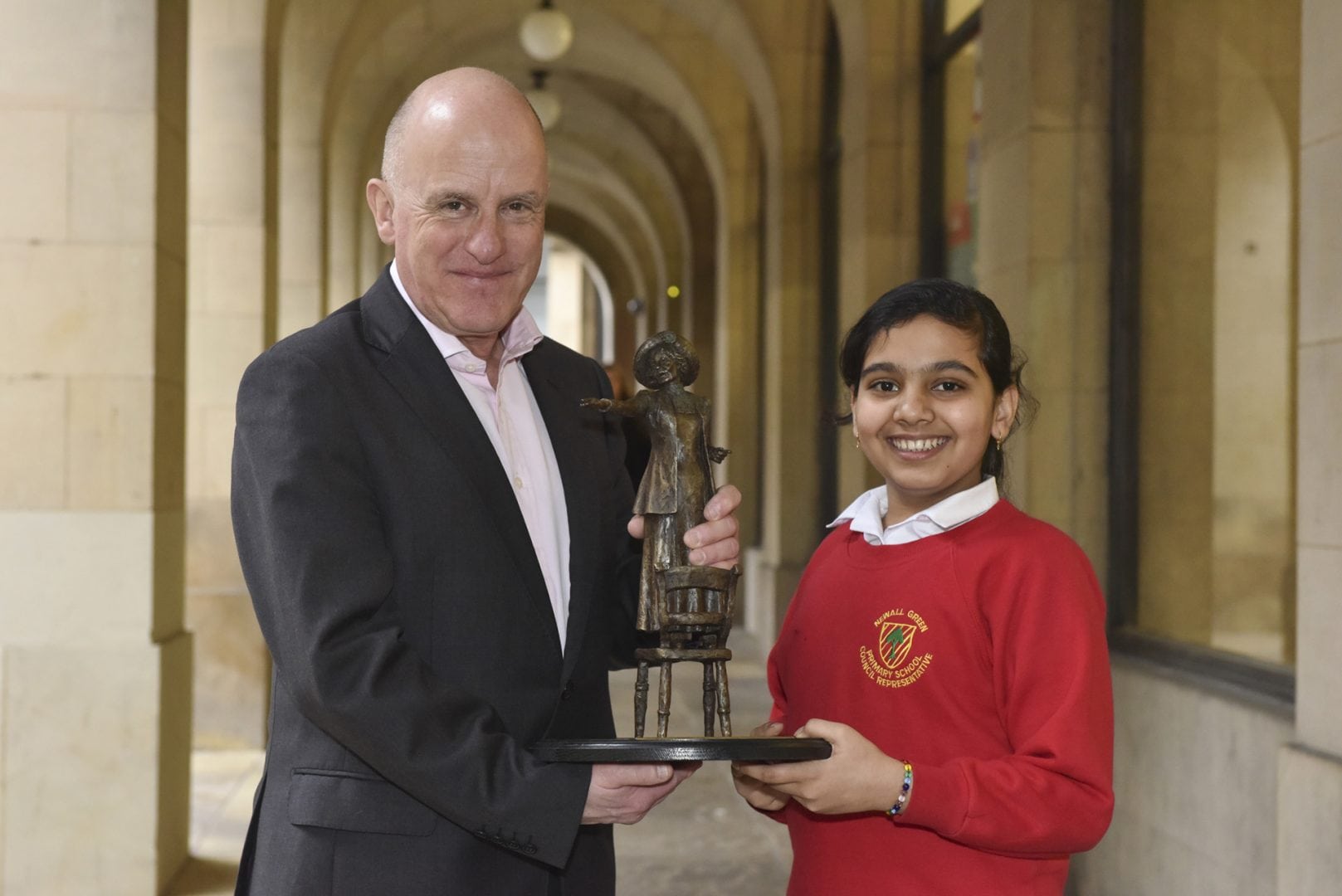 Andrew Simcock and Fatima Shahid (Image: Fedo PR, Manchester)