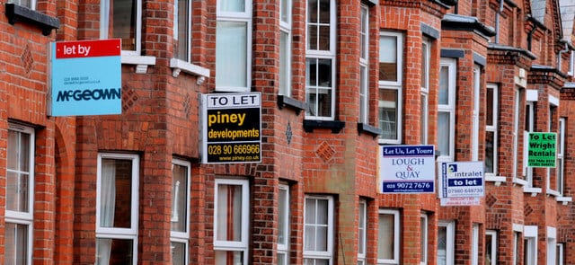 To Let signs, Belfast by Albert Bridge@Geograph
