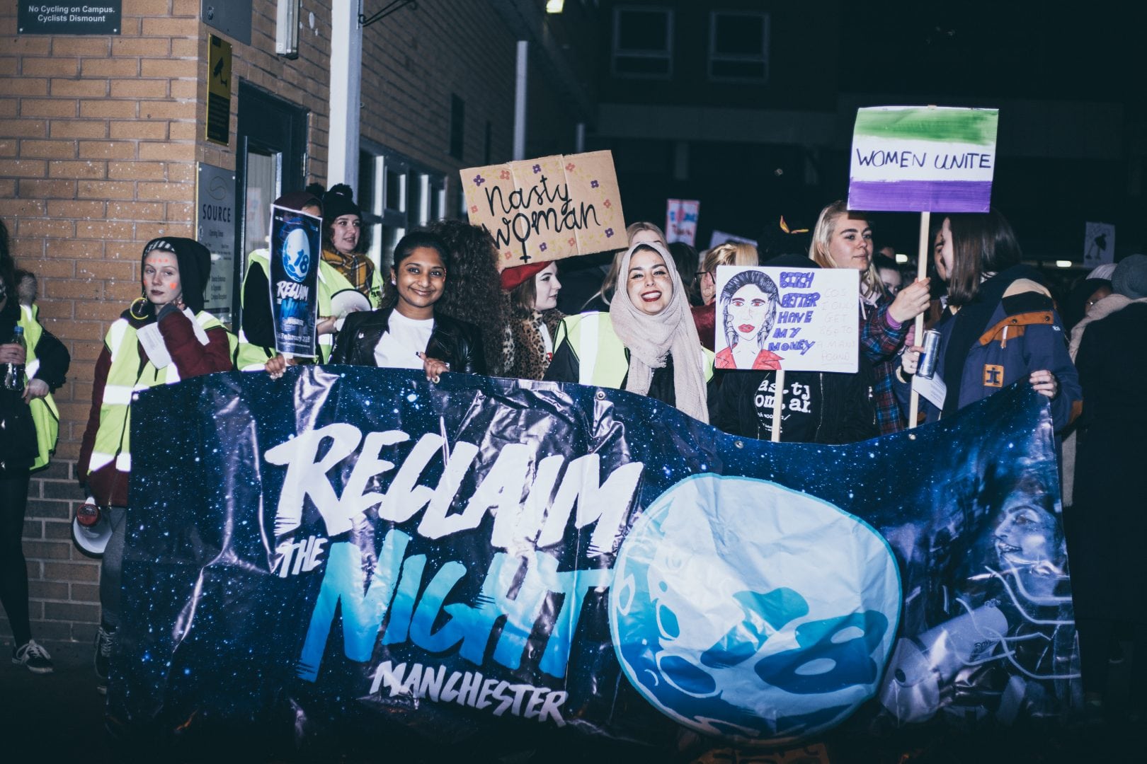 Photo: Hannah Brierley. Reclaim the Night march