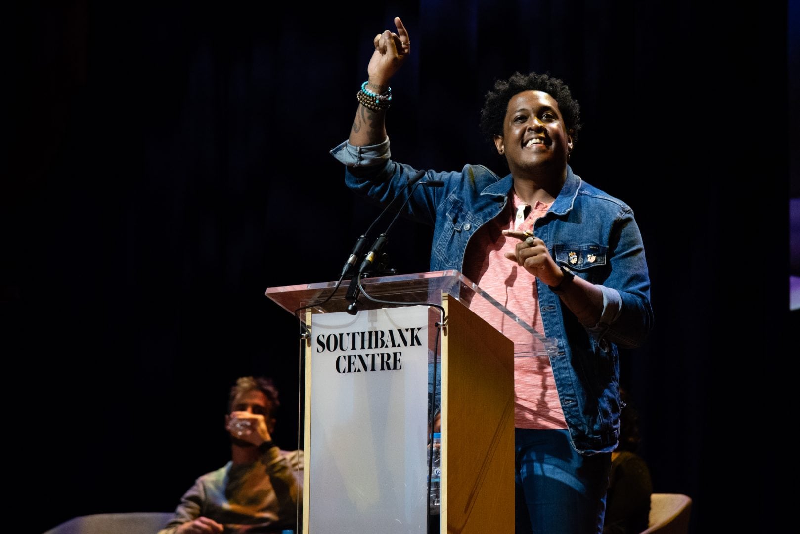 Danez Smith performing