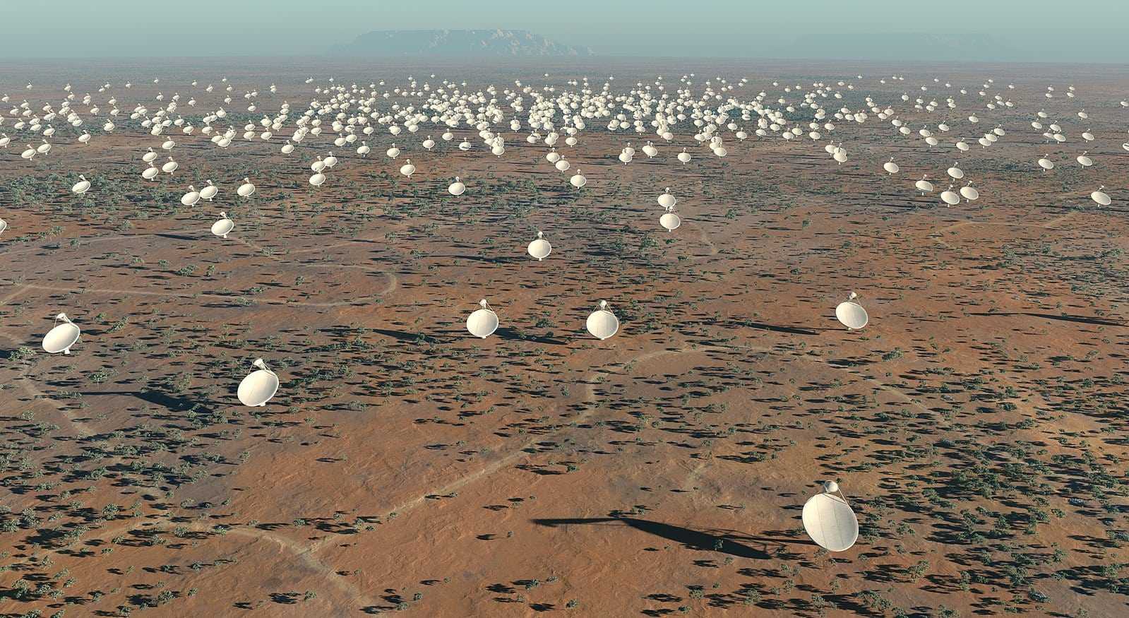 Photo: SKA Project Development Office and Swinburne Astronomy Productions @ Wikimedia Commons