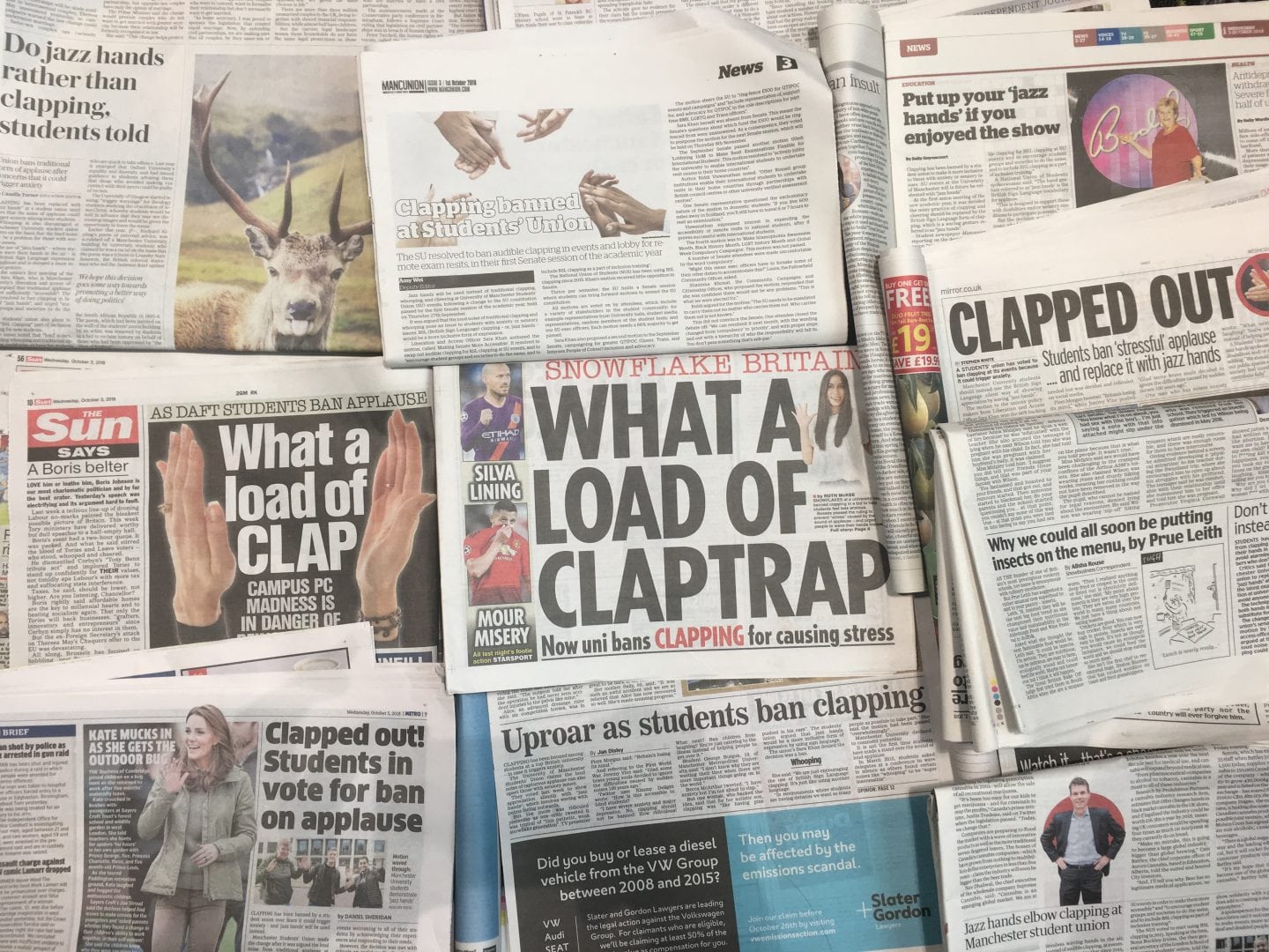 Clap-gate. Photo: The Mancunion.