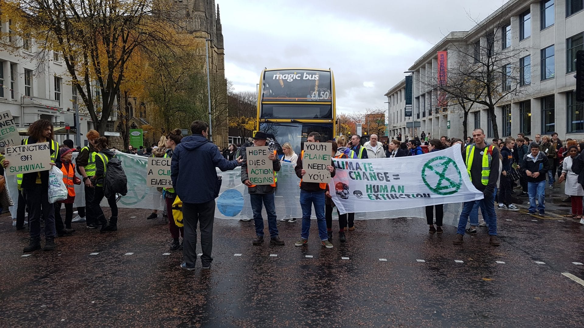 climate change Photo: The Mancunion.