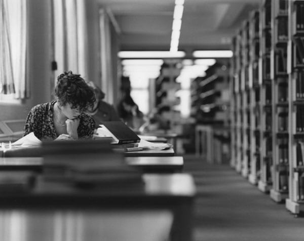 Library Student. Photo: LSE Library @Flickr.