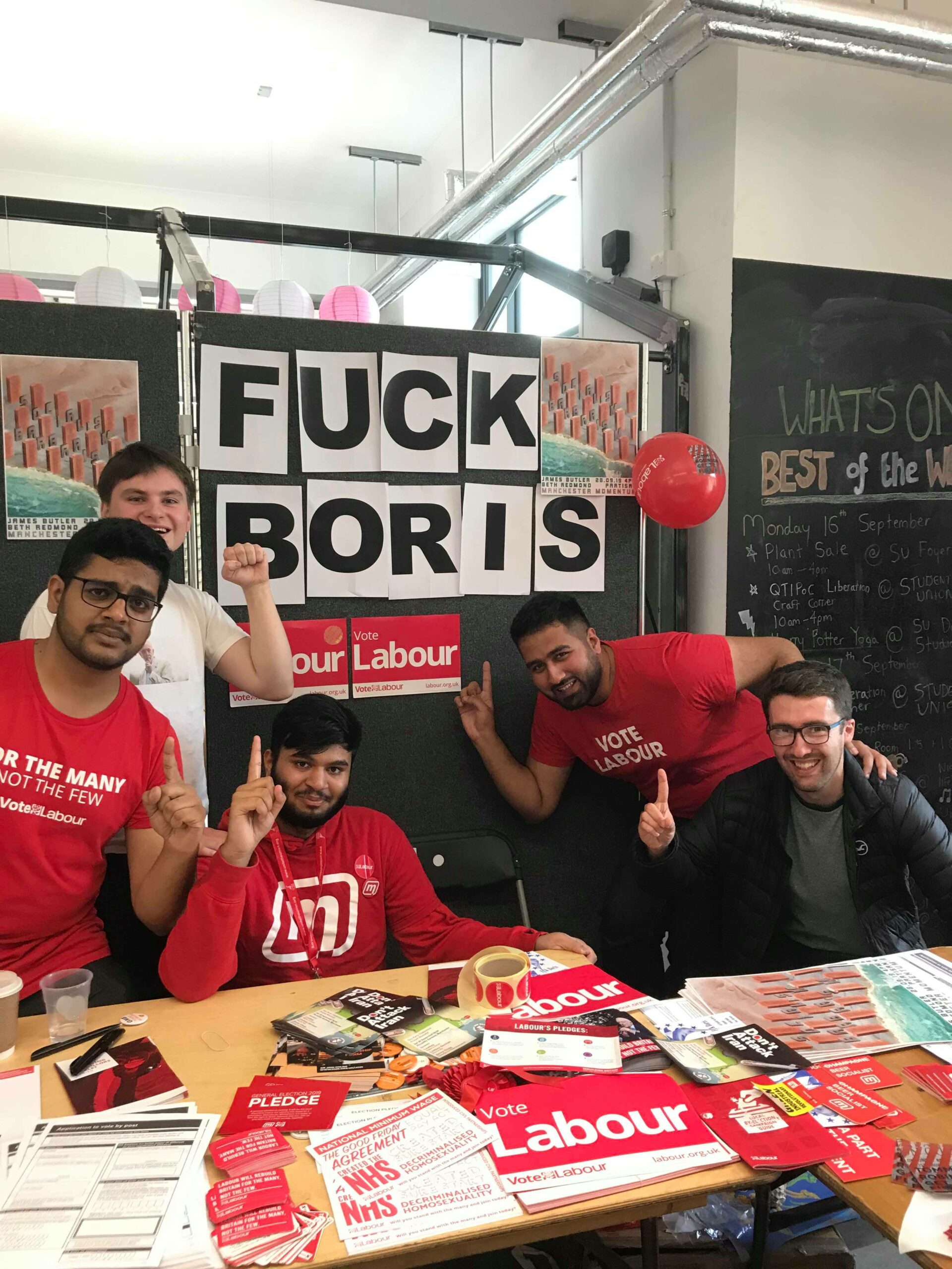 Photo: Manchester Labour Students