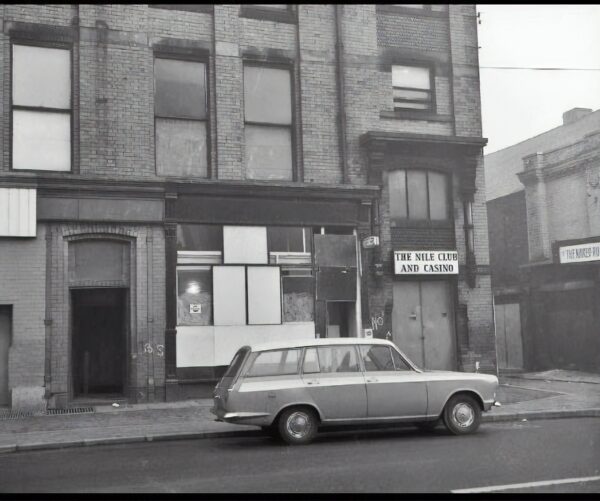 The Reno is the open black doorway