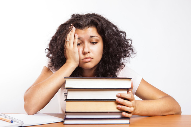 overwhelmed photo: collegedegrees360 @flickr