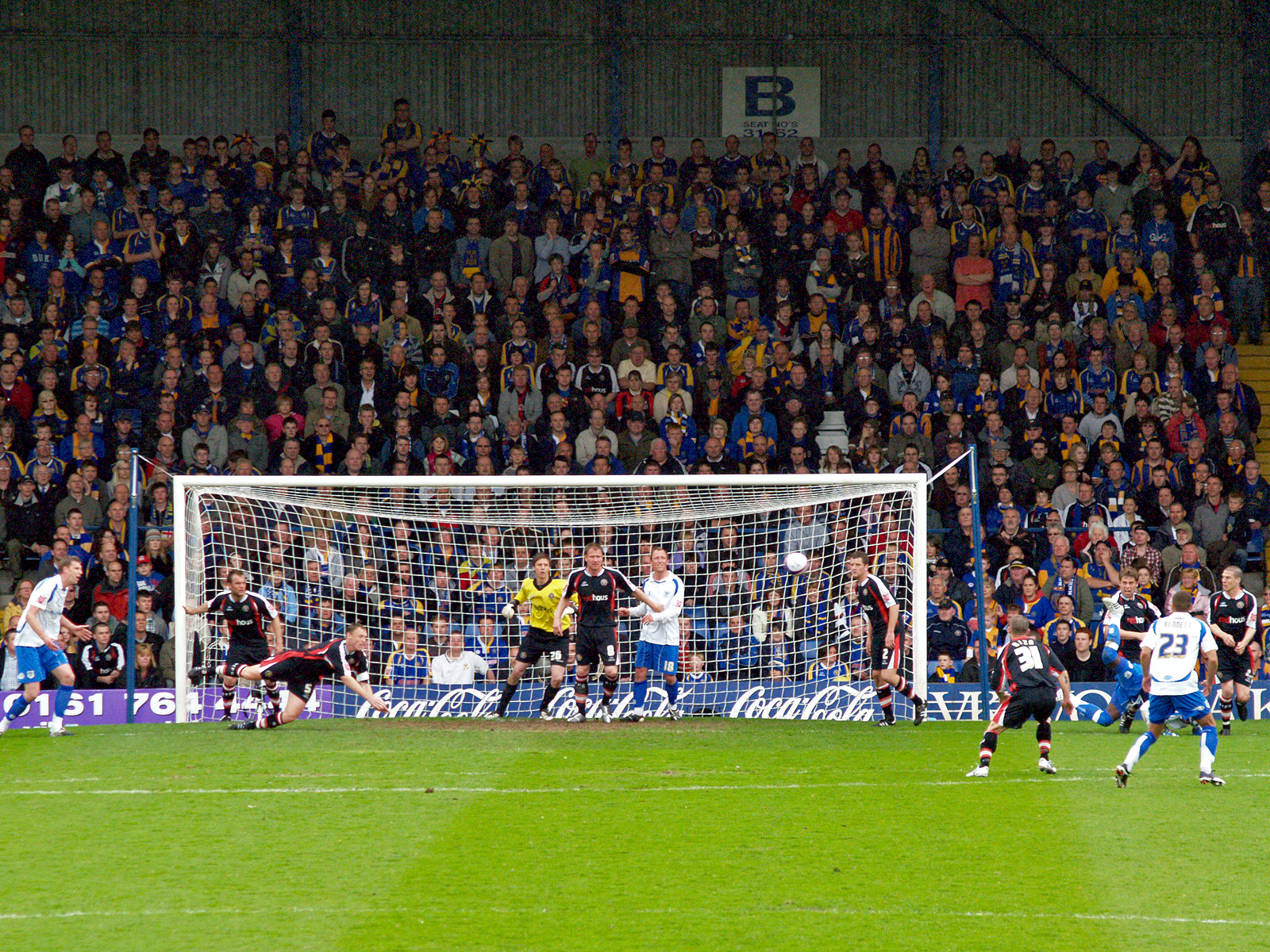 Gigg Lane packed for Bury vs Shrewbury Town
