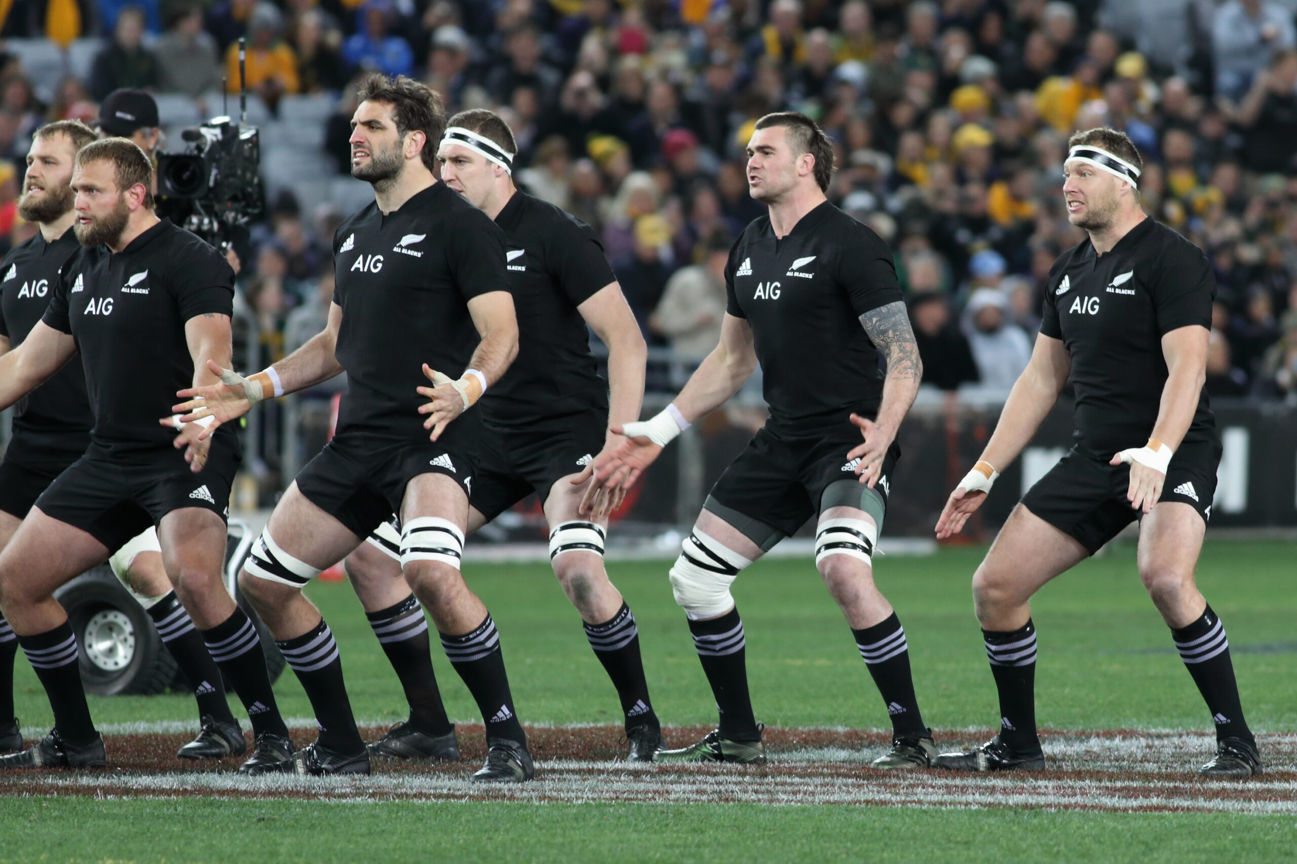 New Zealand perform the Haka