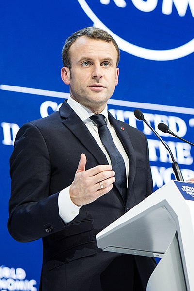 Macron at the World Economic Forum