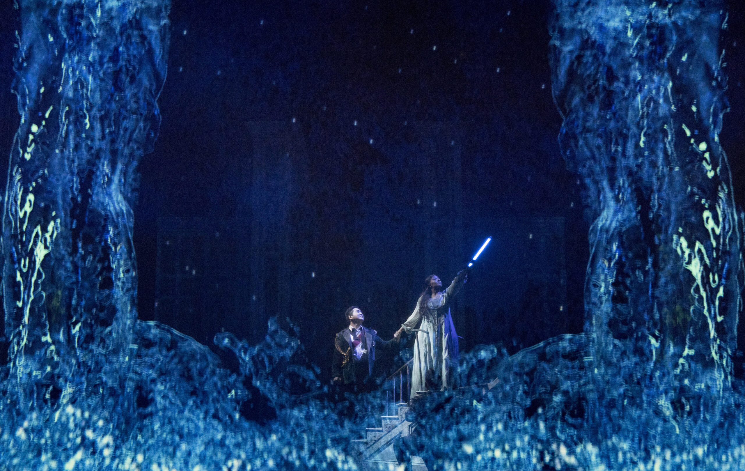 'The Magic Flute' Opera performed by Opera North, Leeds, UK