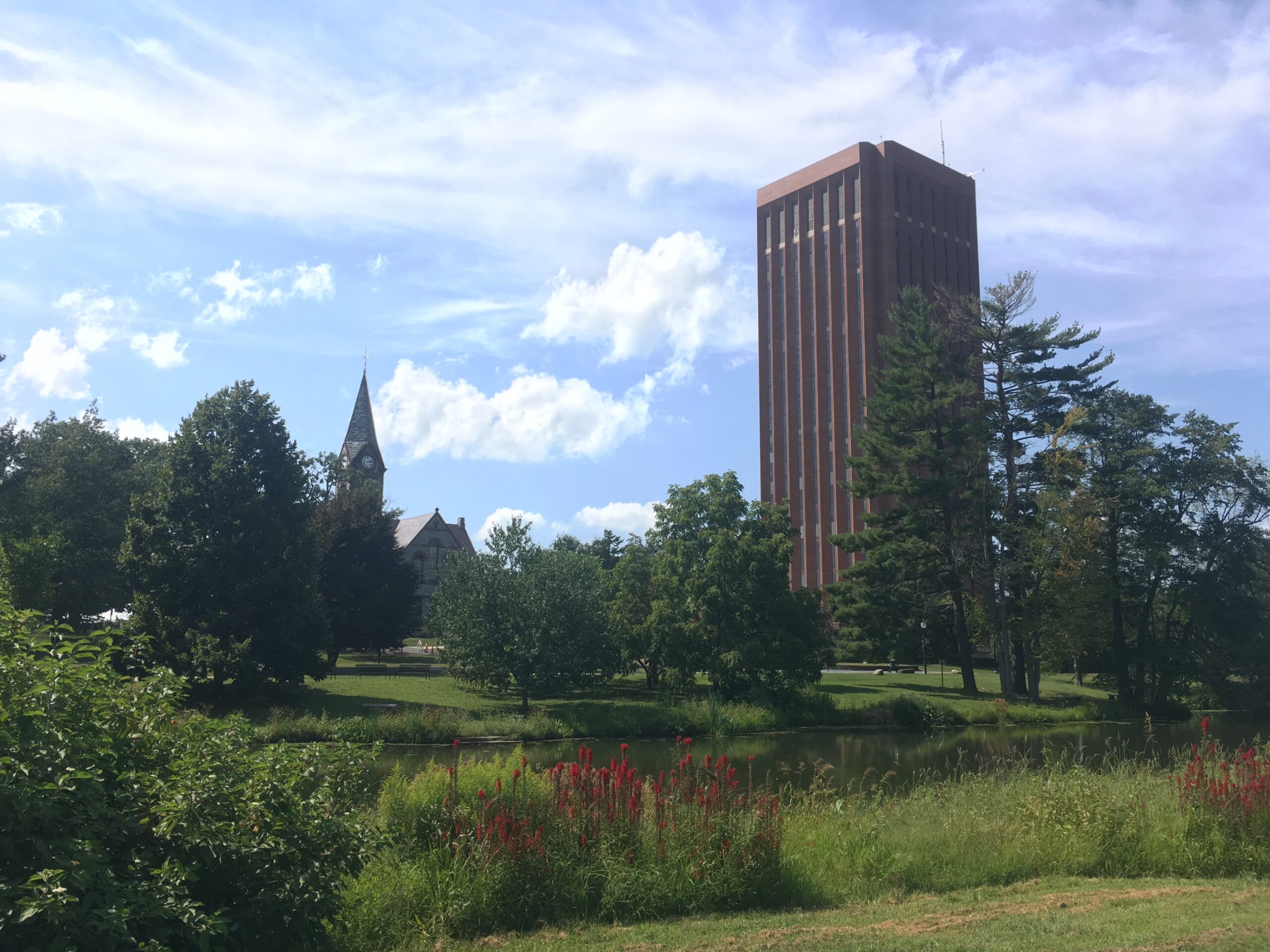 UMass Amherst Campus photo courtesy of Charlotte Hunter-Didrichsen