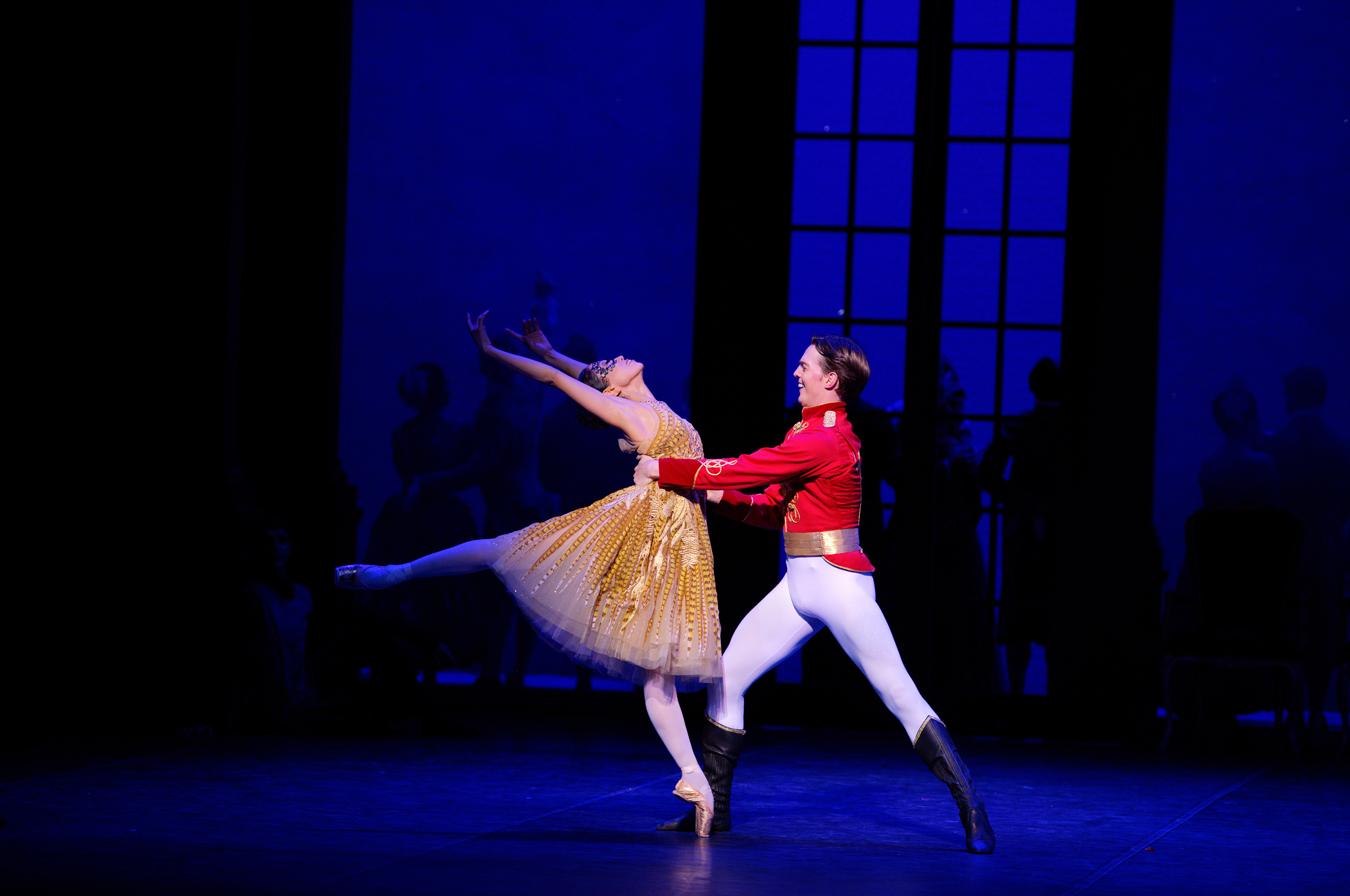 Erina Takahashi and Joseph Caley in English National Ballet's Cinderella (c) Laurent Liotardo