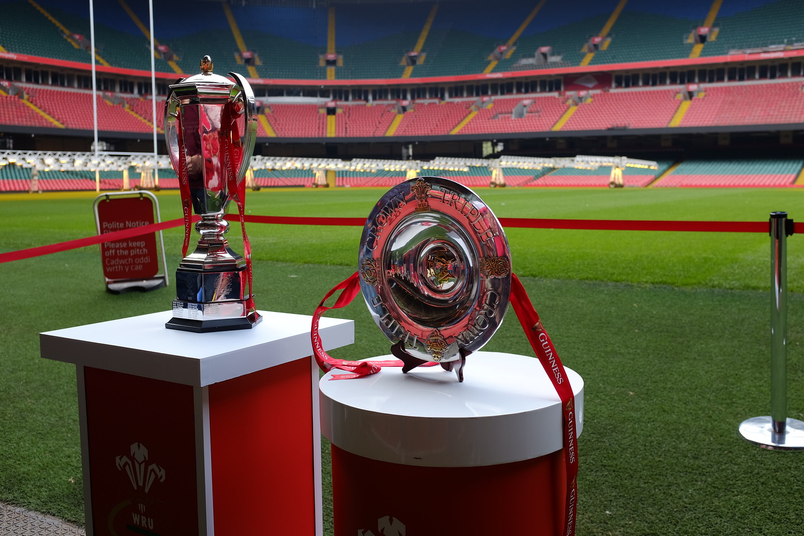 Six Nations and Triple Crown trophies