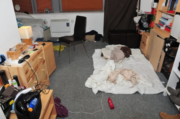 Crime Scene Sinaga bedroom small