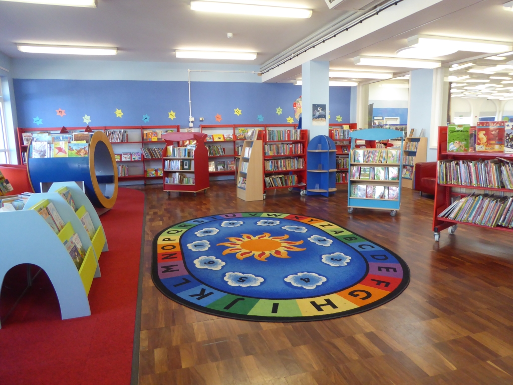 children's library in nuneaton library