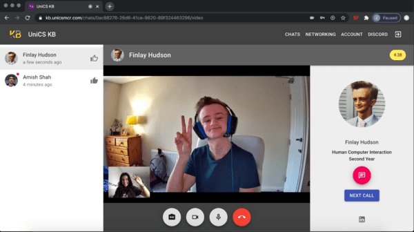 video call for kb