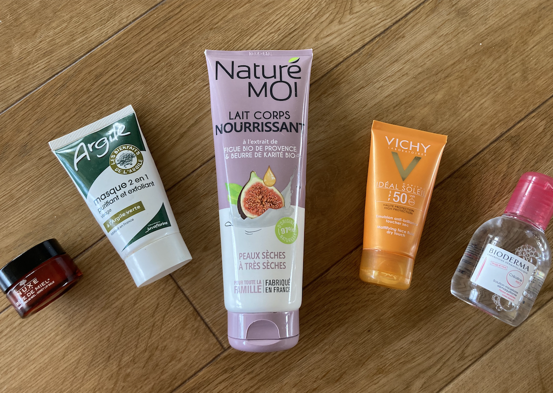 French pharmacy beauty products