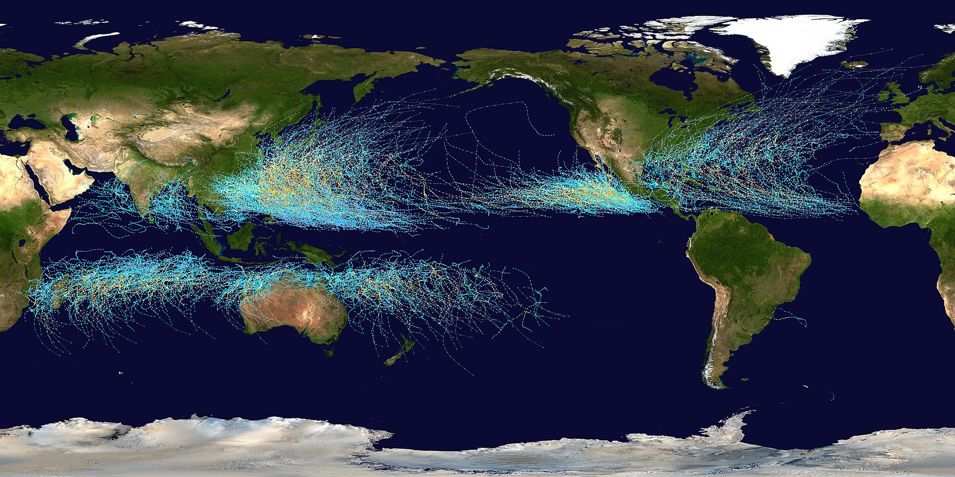 Global Cyclone Map