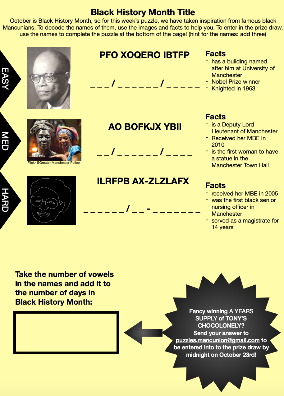 BHM PUZZLE UPDATE CORRECT EMAIL