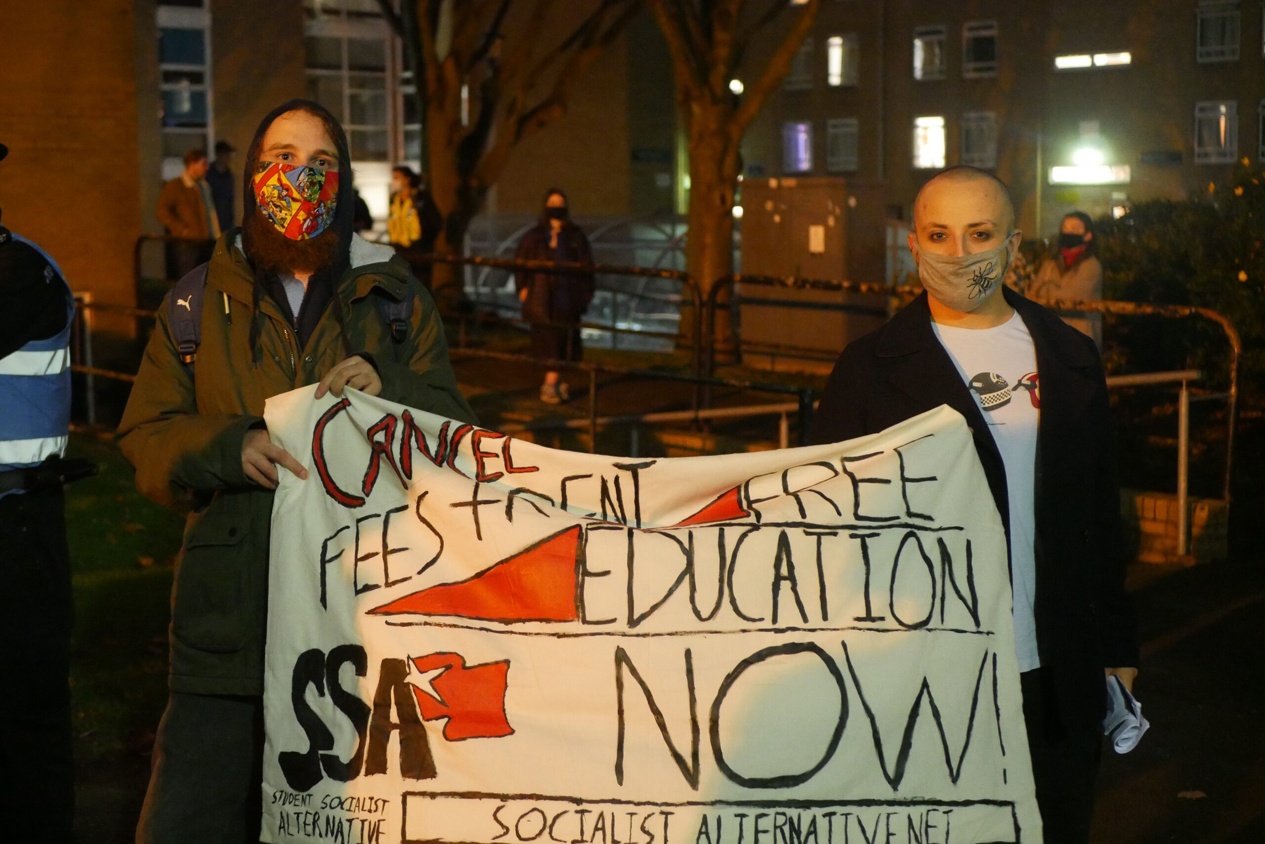 Fallowfield gets creative with Owens Park protest