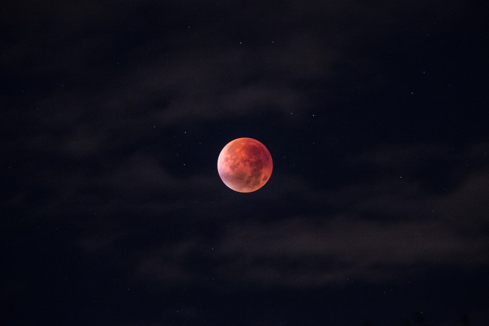 Blood Moon in Autumn