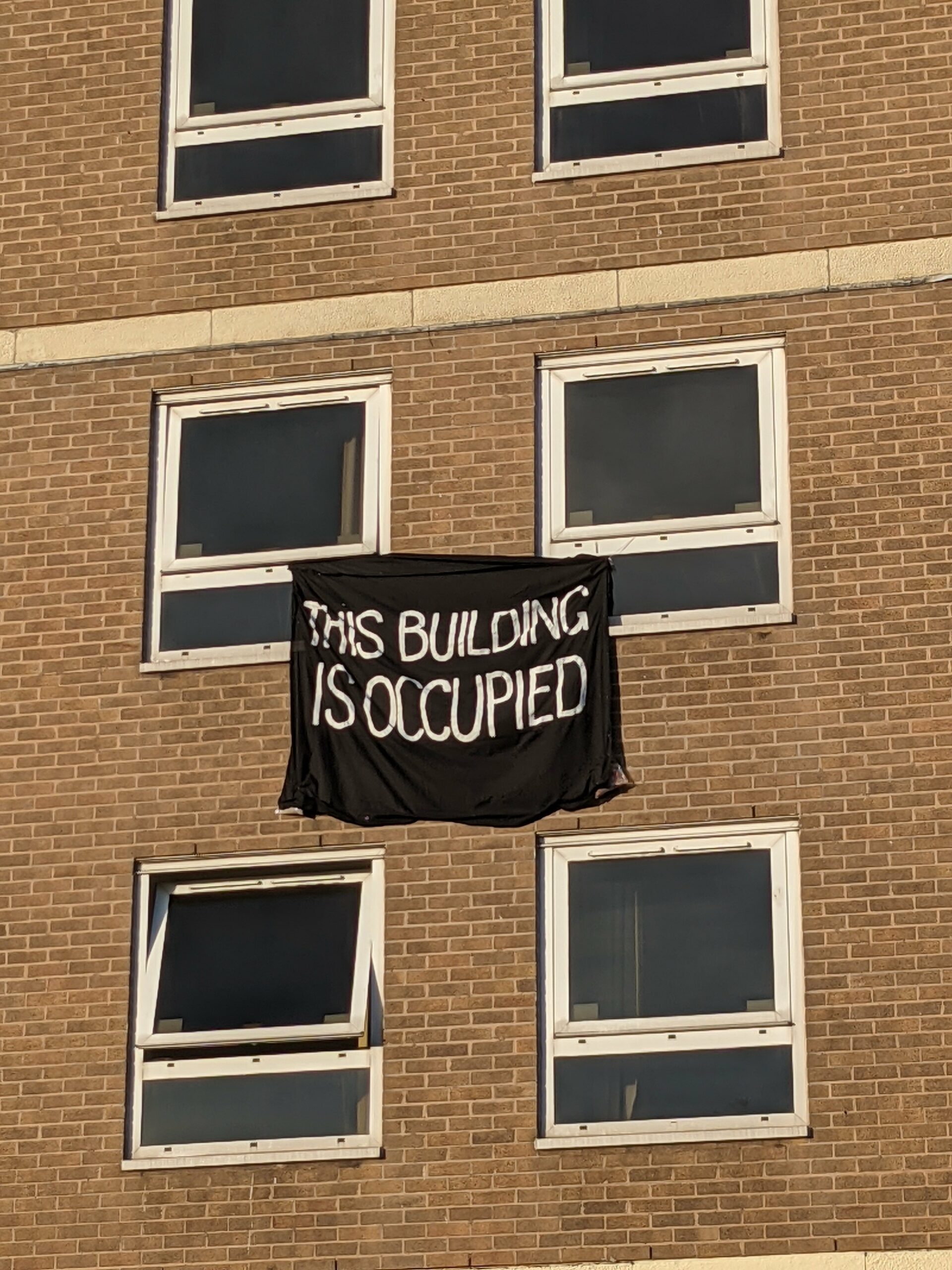 this building is occupied