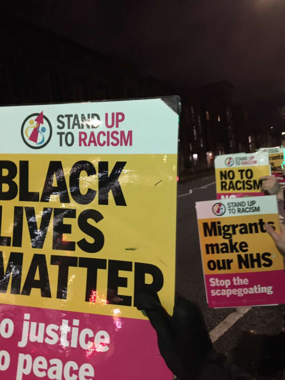 Stand up to racism posters