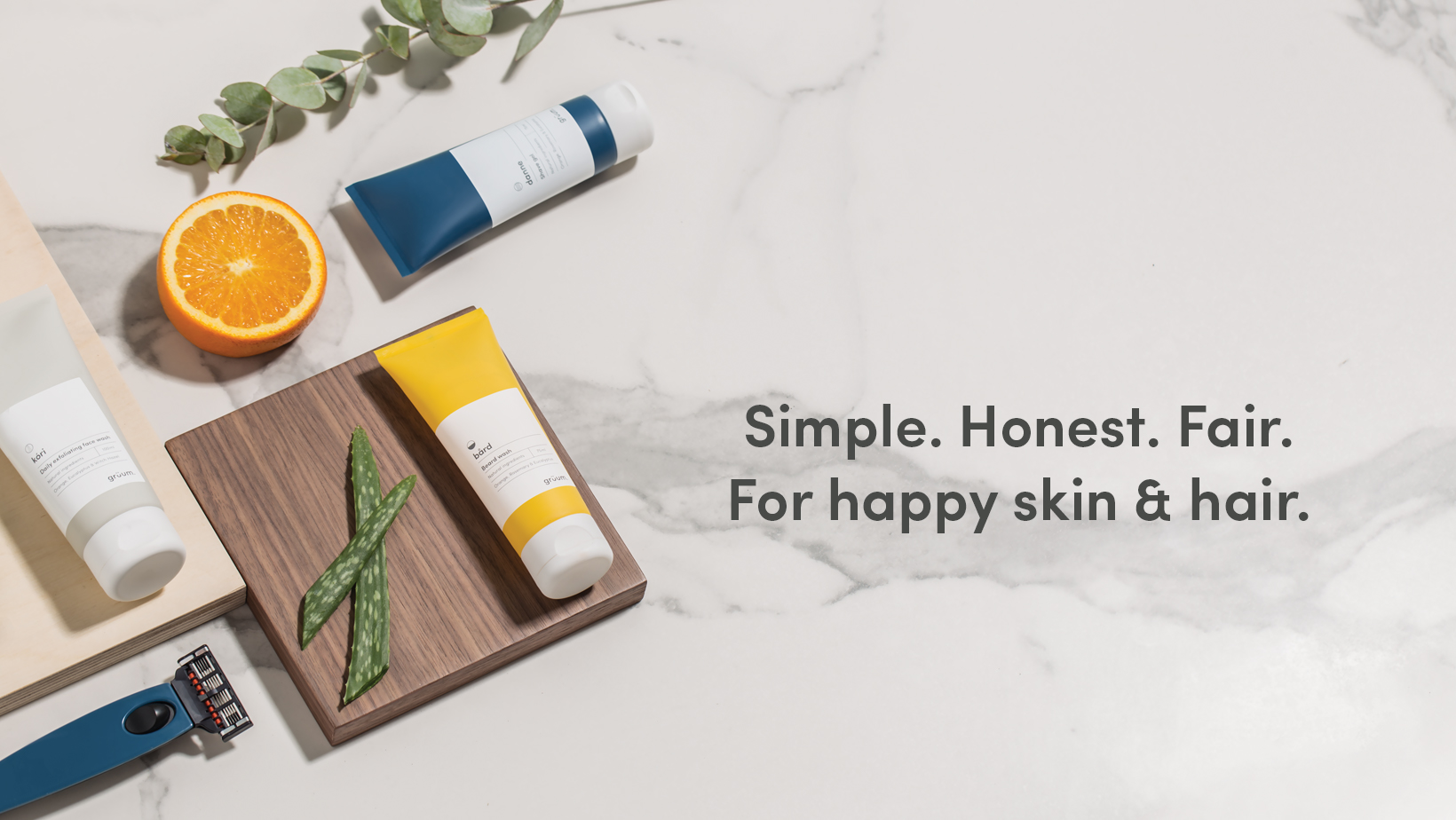 grüum skincare and brand ethos
