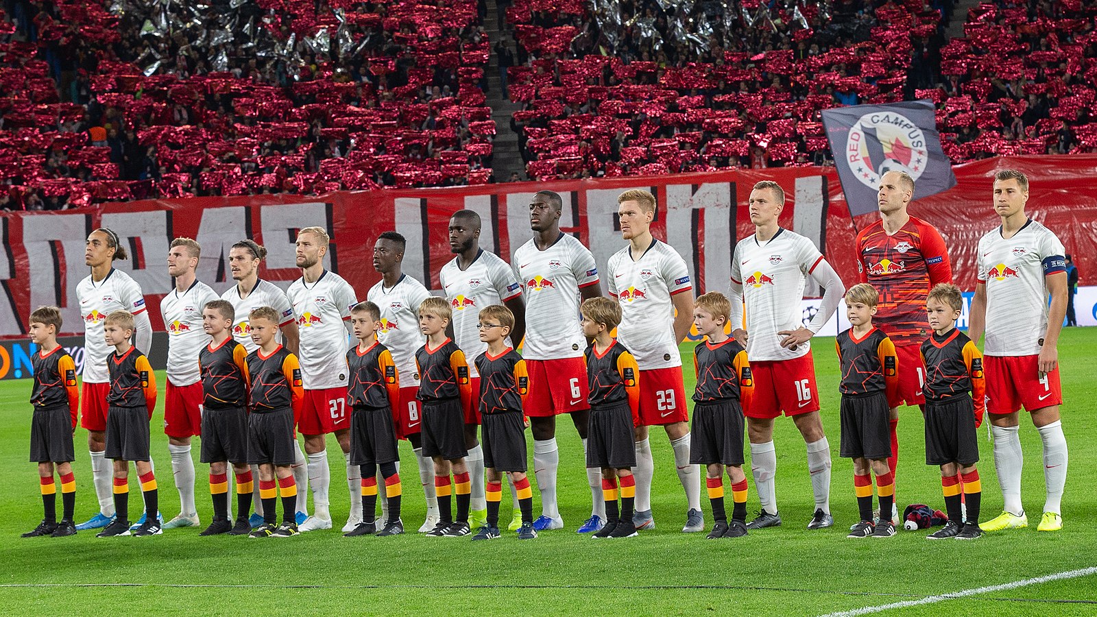 RB Leipzig team photo