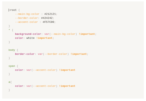 CSS Code