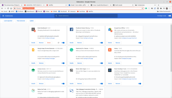 upload extensions