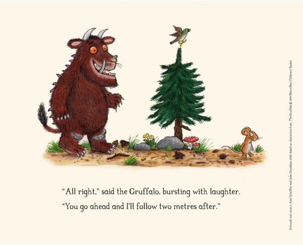 Image based upon children's book The Gruffalo