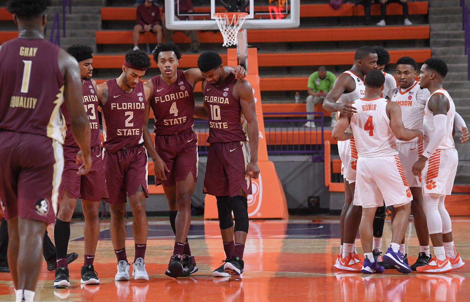 NCAA Basketball: Florida State at Clemson