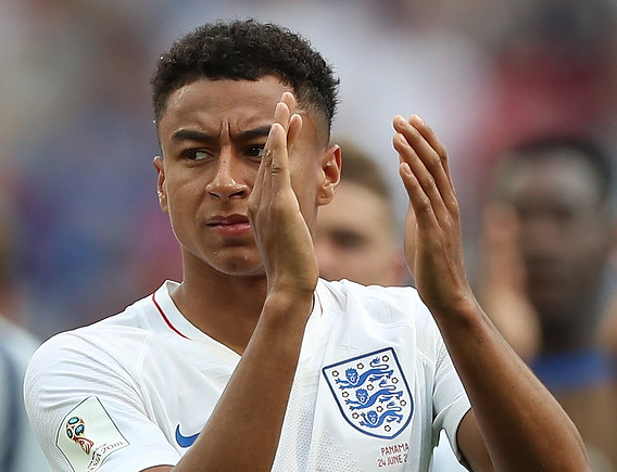 Lingard England three