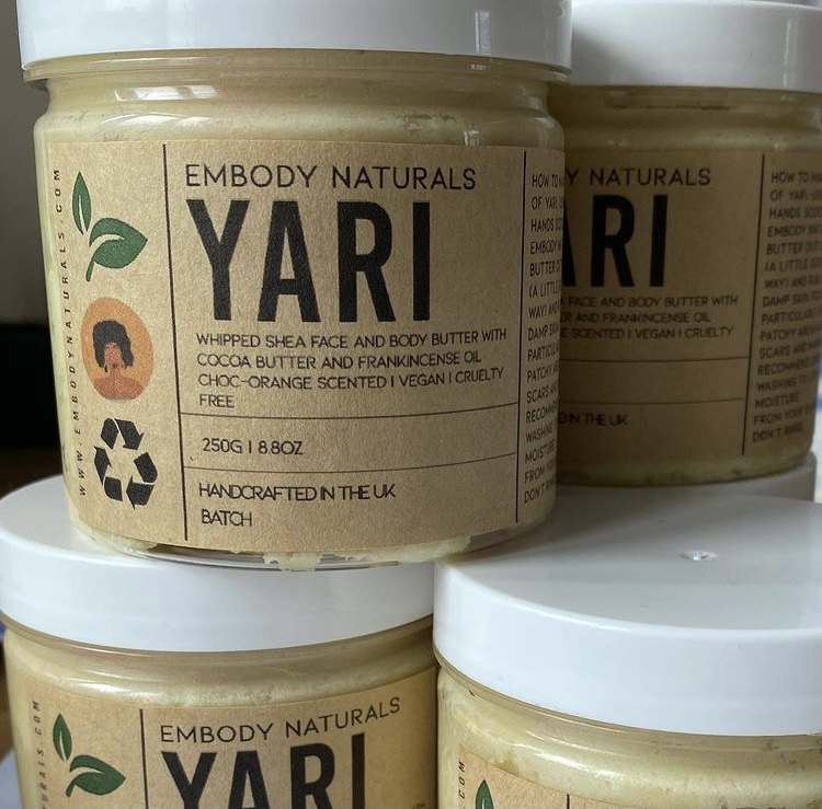 hand-whipped shea body butter 