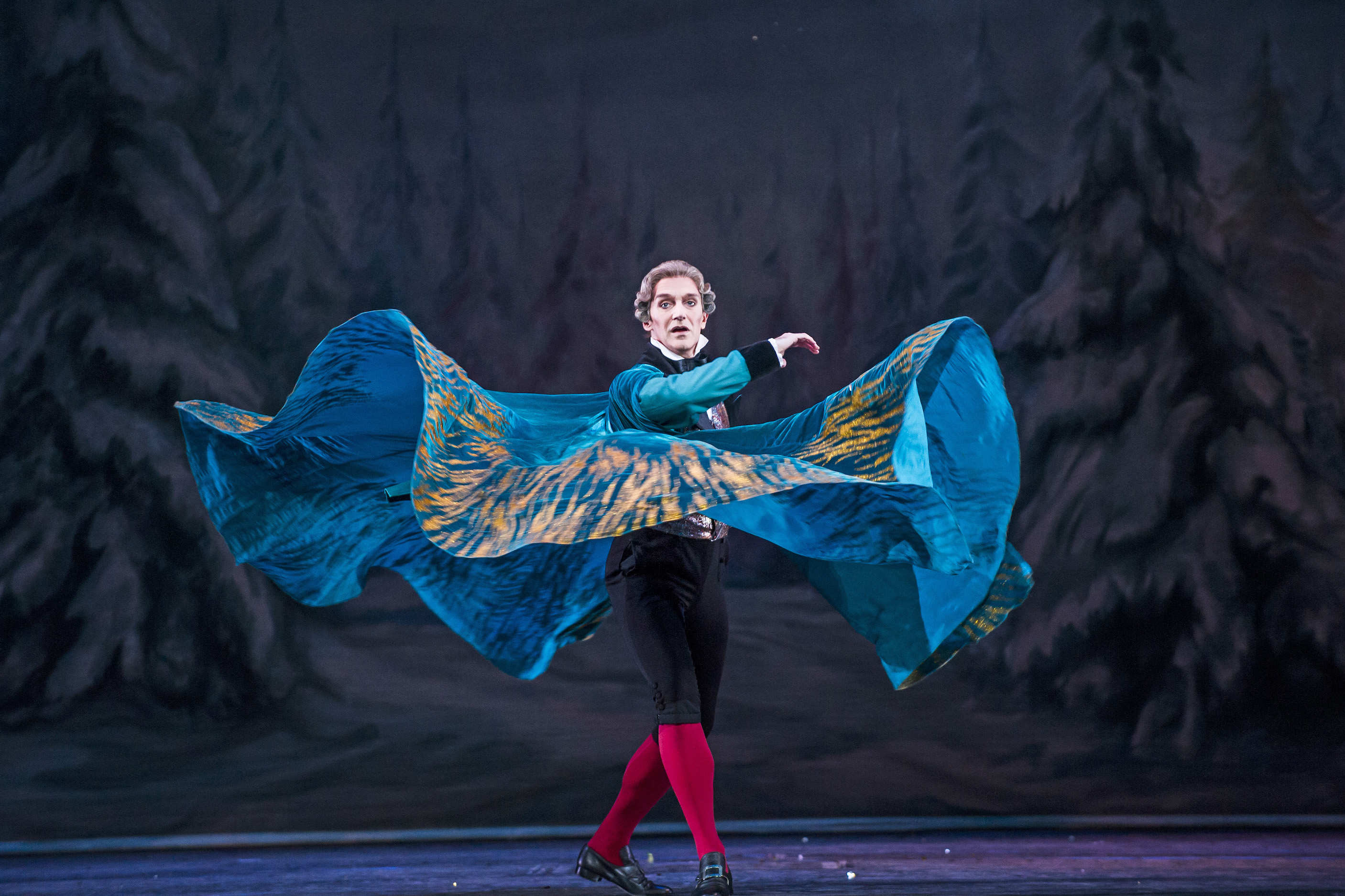 Gary Avis as Drosselmeyer in The Nutcracker, The Royal Ballet ©2015 ROH. Photograph by Tristram Kenton