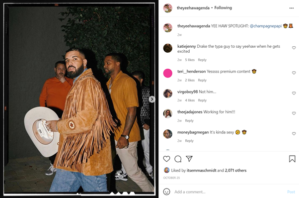 Theyeehawagenda-drake