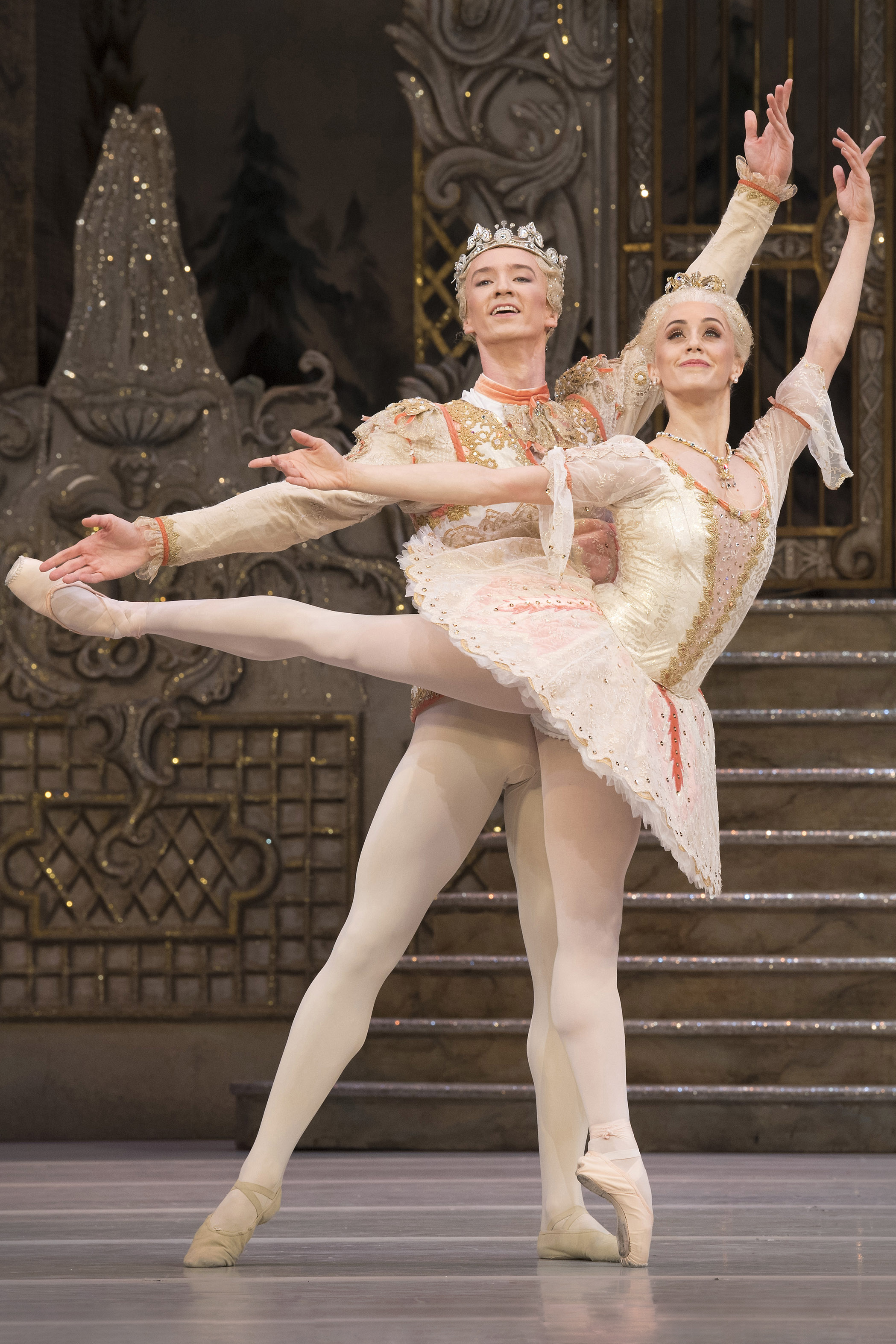 Vadim Muntagirov and Marianela Nuñez in The Nutcracker by The Royal Ballet