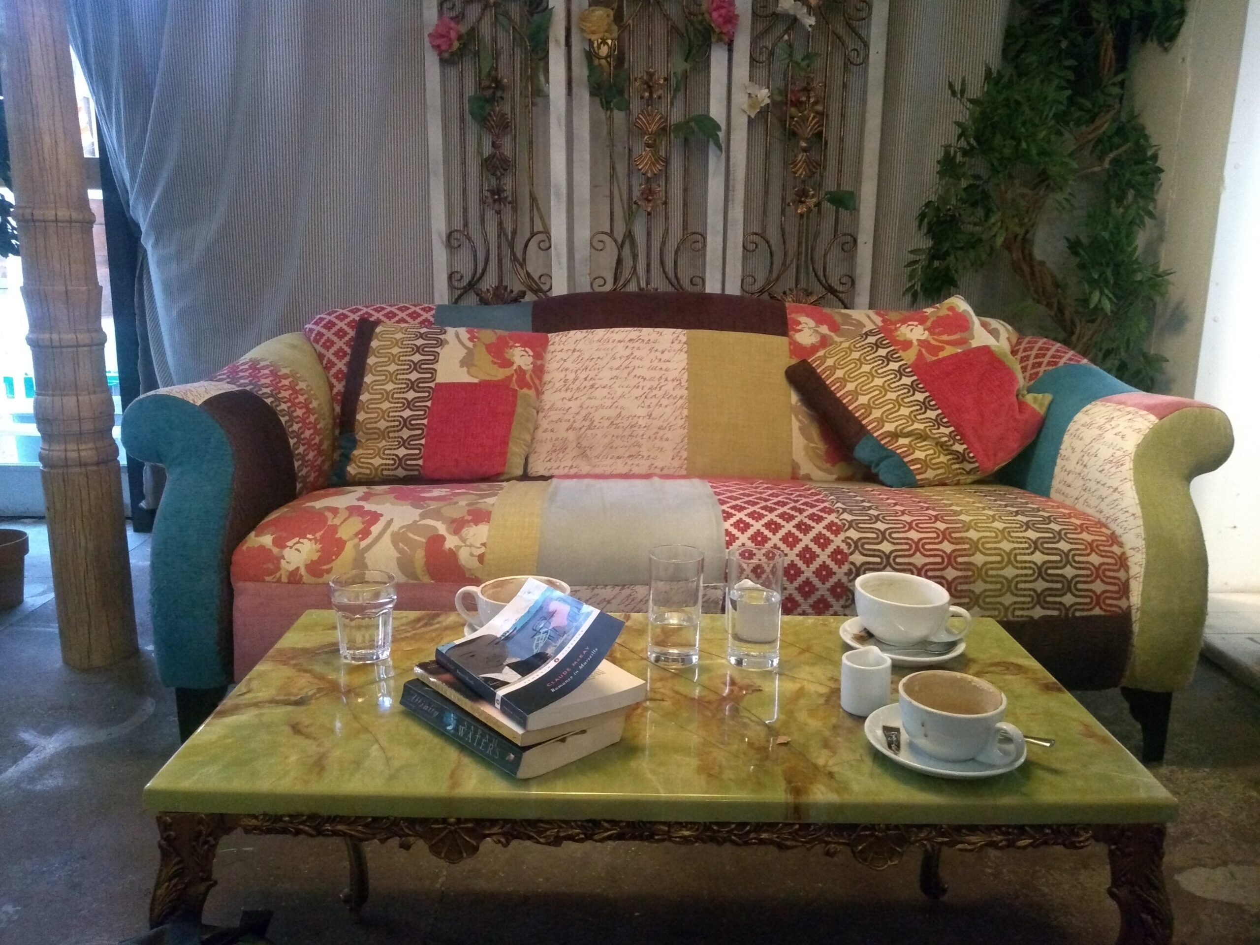 Chapter One Books sofa