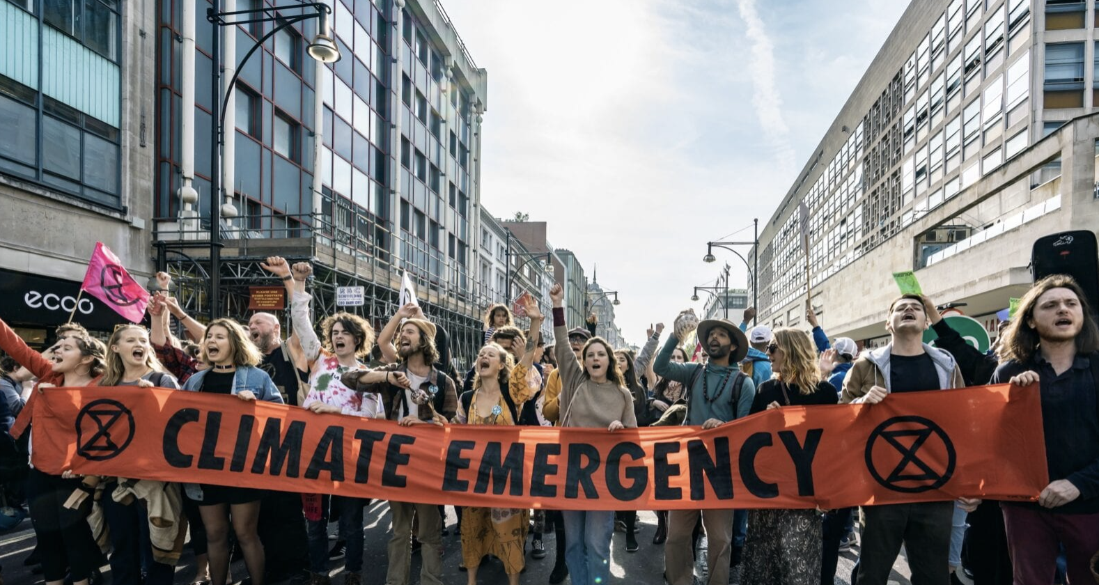 Protests during fashion week
