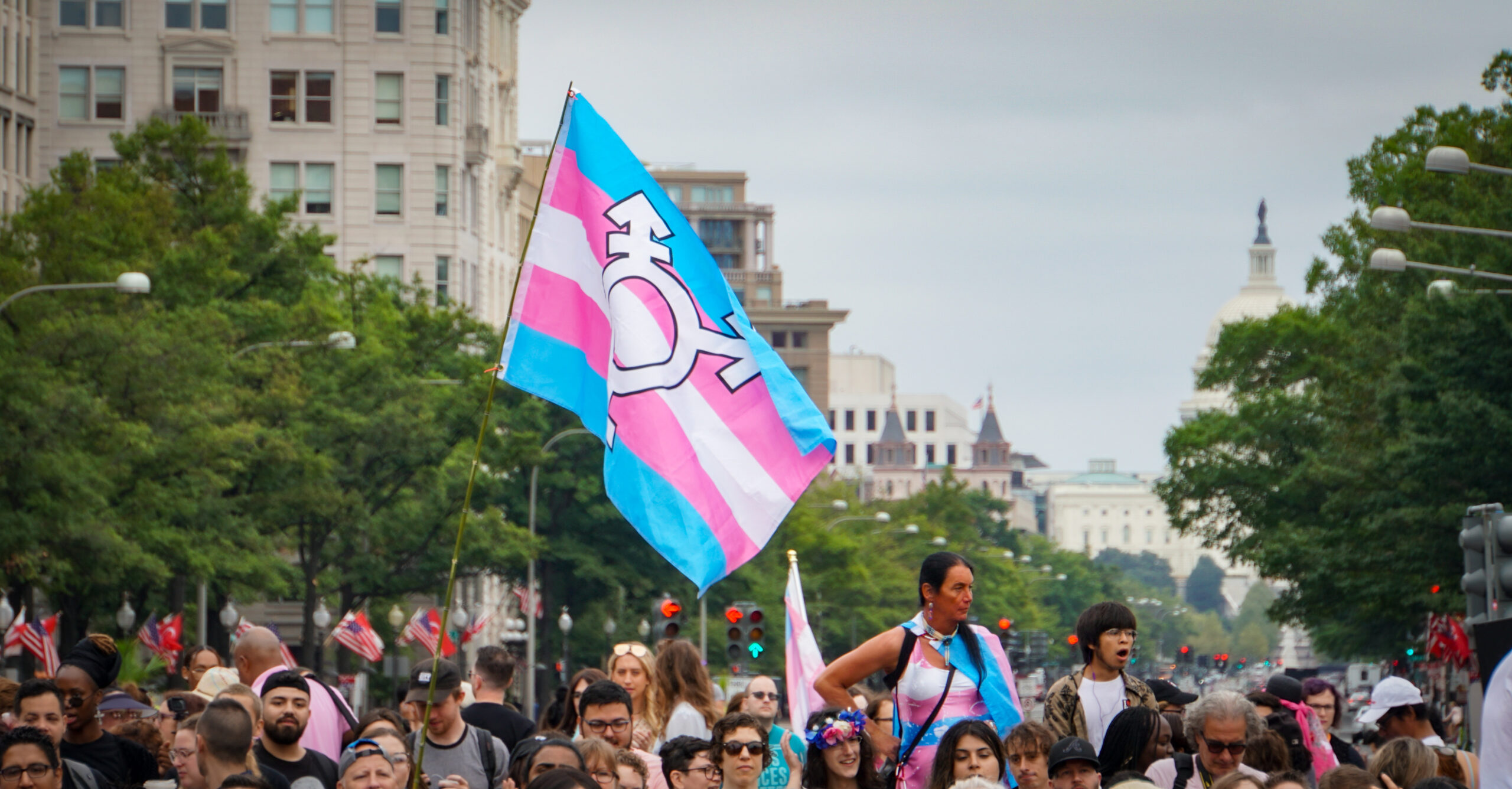 transgender pride flag