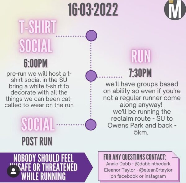 Reclaim the Night Run @ Lucy Pummell