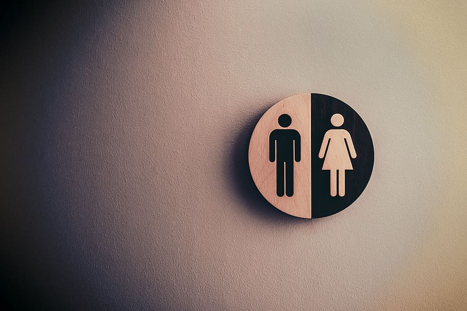 Male and female sign