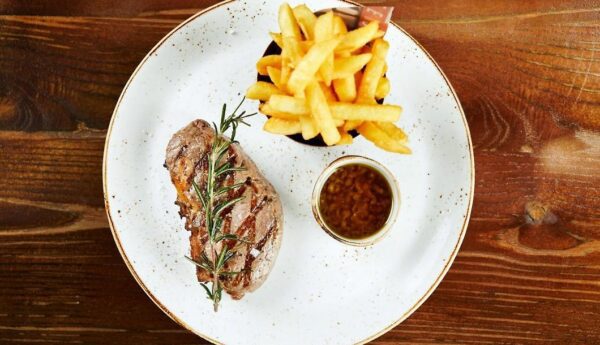 Steak at First Street Bar &amp; Kitchen