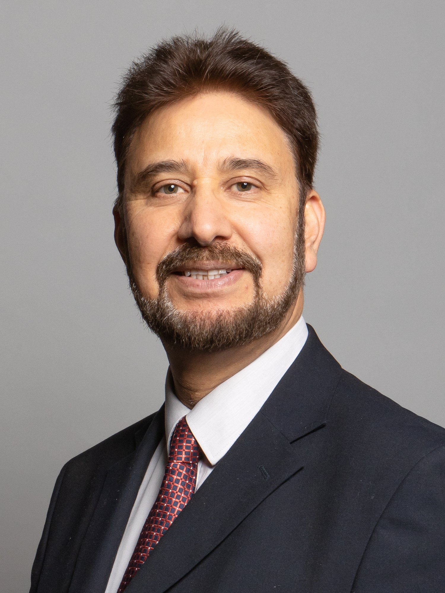 Official Portrait Of Afzal Khan MP Crop 2