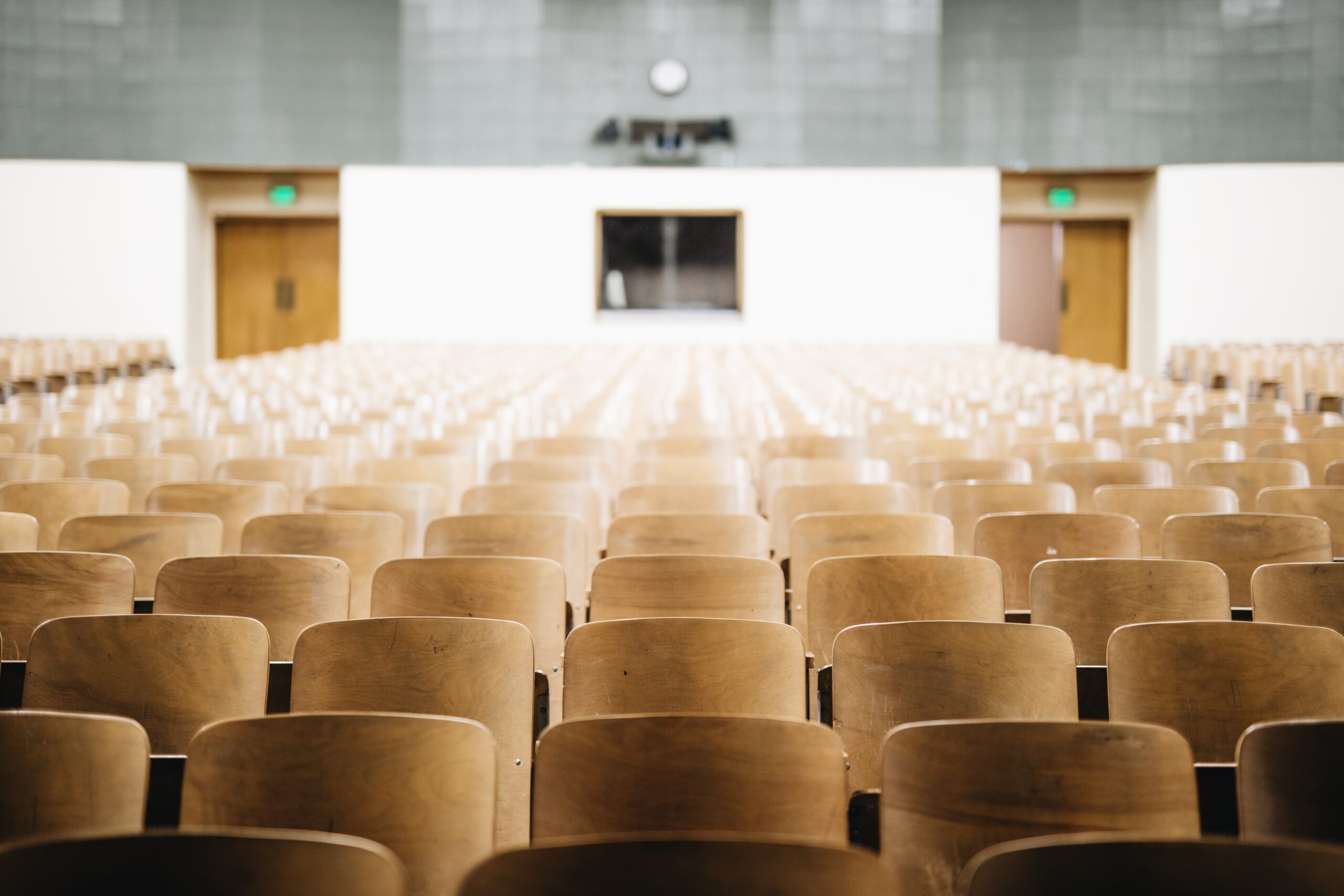 Empty School Hall