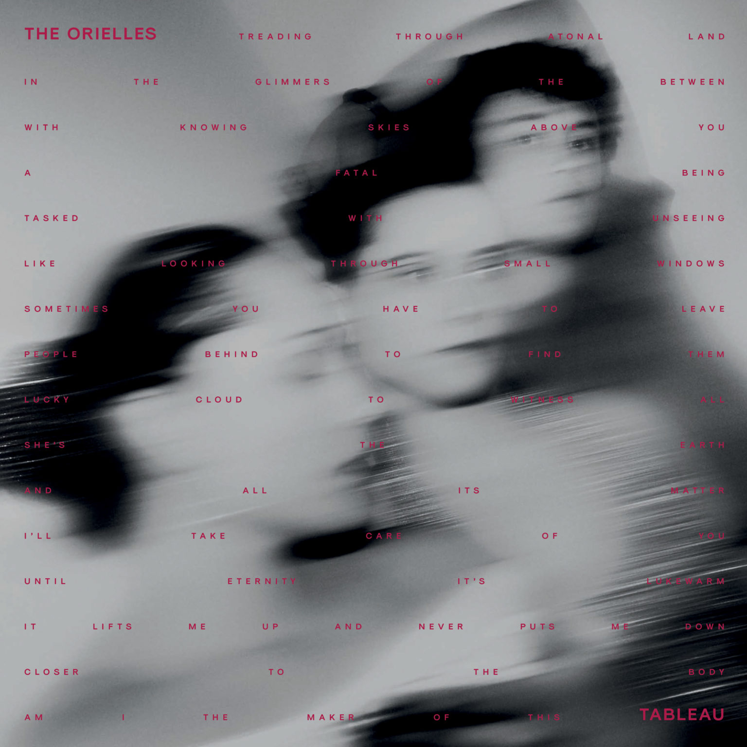The Orielles 'Tableau' Official Album Art