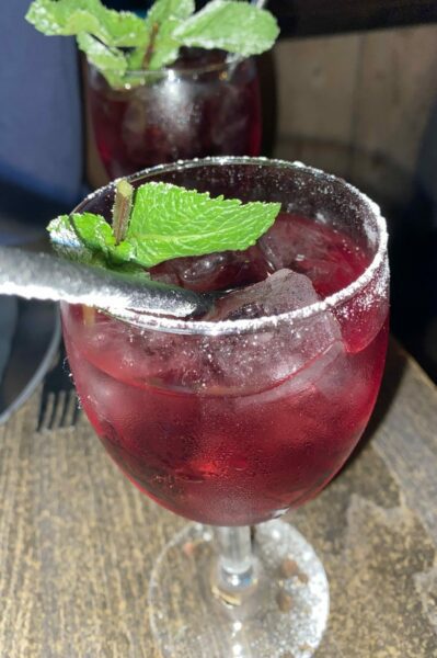 Gin cocktail