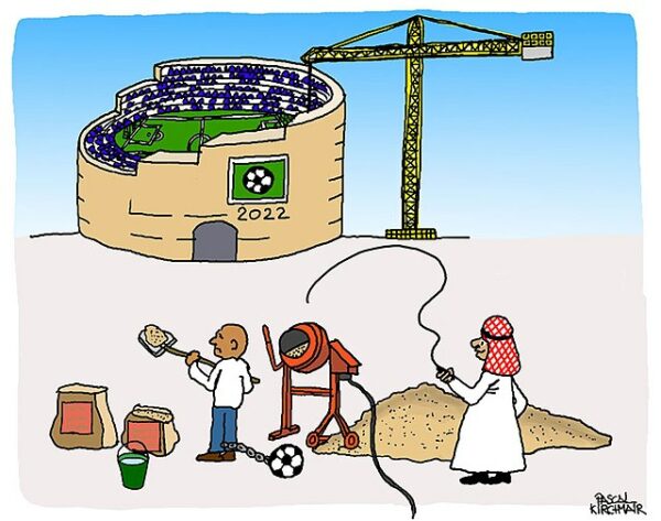 Slave Labour Cartoon
